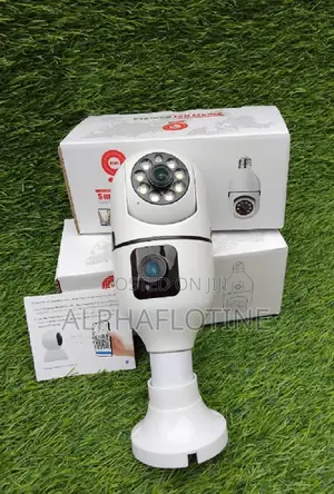 V-380 Wifi Smart Net Dual- Bulb PTZ Camera