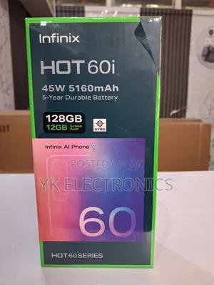 New Infinix Hot 60i 128 GB