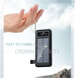 Outdoor Solar Power Bank – Ami 20000mah Mobile Charger