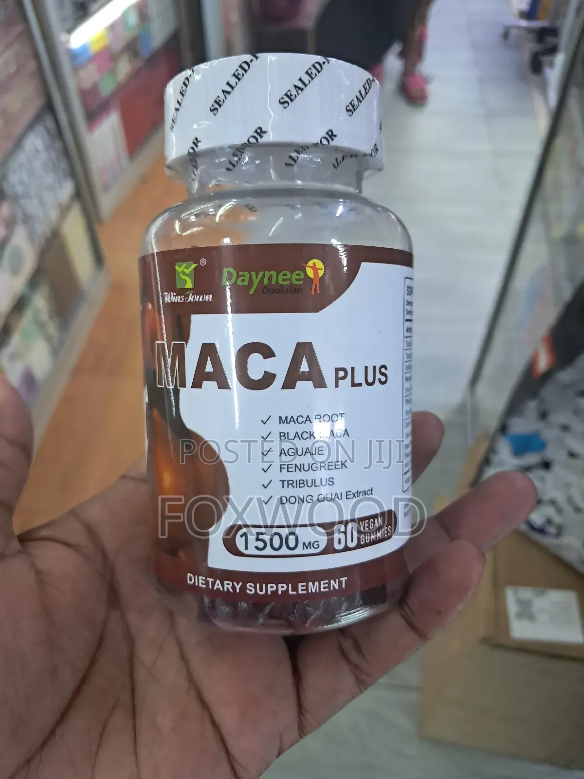 Wins Town Daynee Duolatan Maca Plus Vegan Gummies