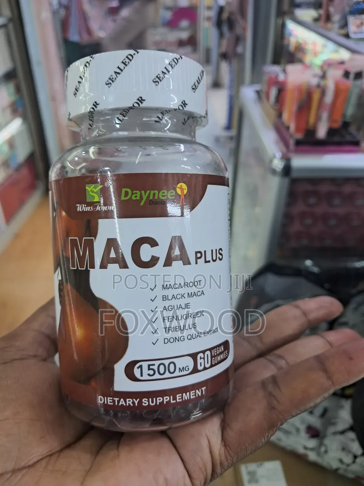 Wins Town Daynee Duolatan Maca Plus Vegan Gummies