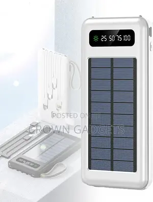 Ami Am-26 Power Bank – Solar, 4 Inputs, 2 Usb Outputs
