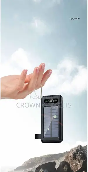 Solar Power Bank 20000mah – Ami Am-26 Fast Charging