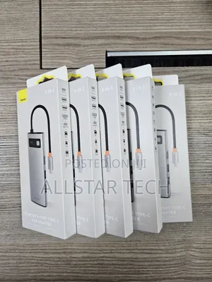9 in 1 Baseus Type C Hub Adapter 
Available