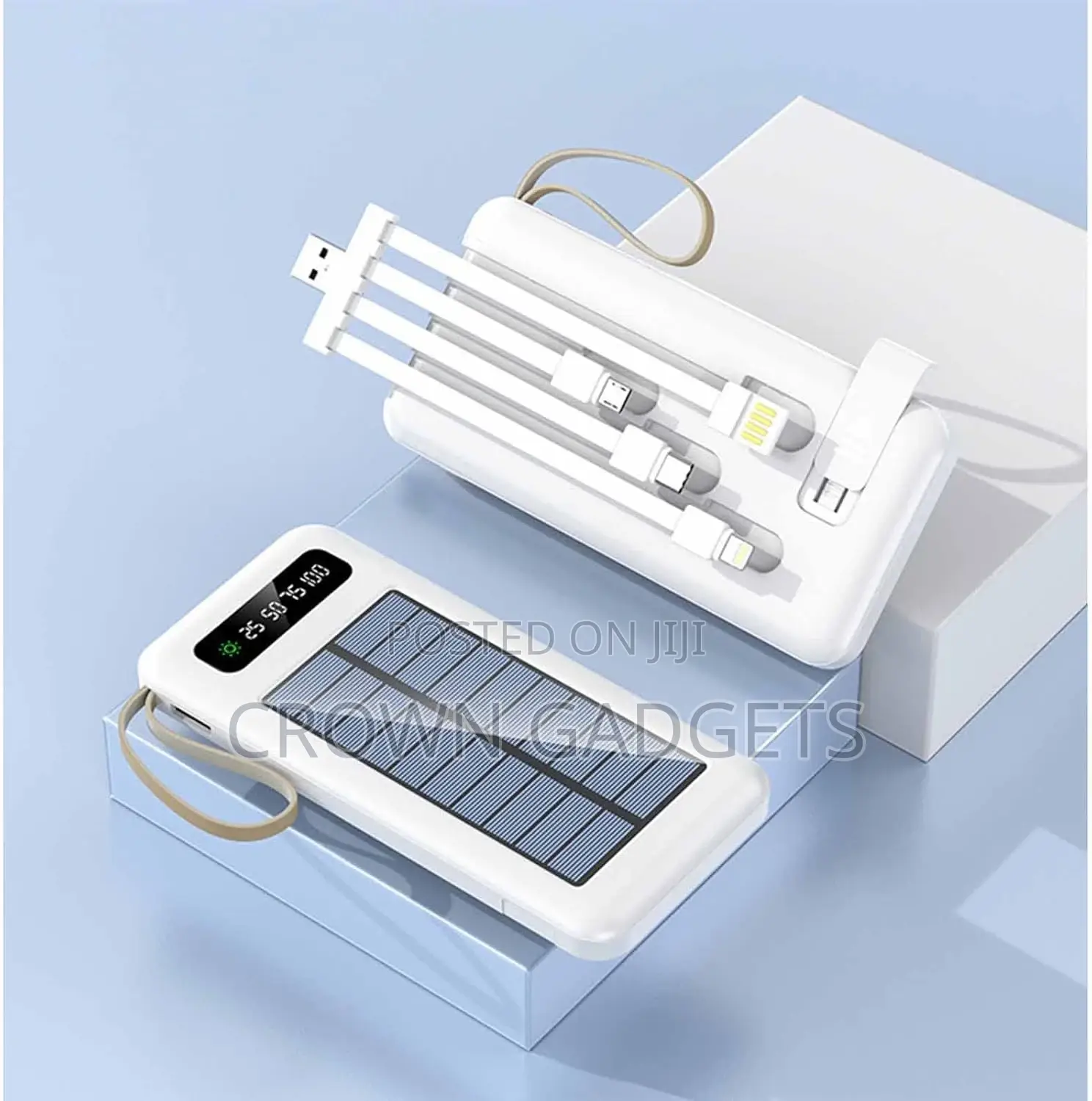 Ami Am-26 Portable Solar Charger – Dual Usb Output