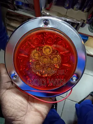 Truck Lamp Chrome Round