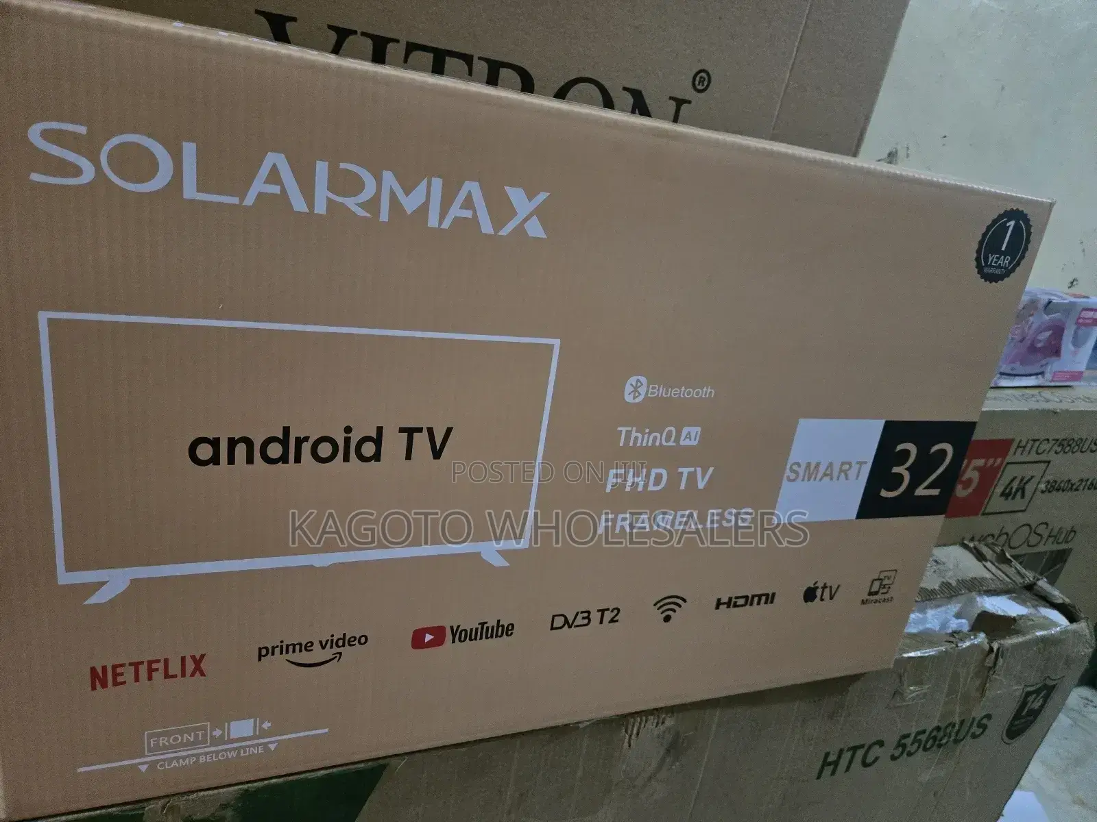 32inches Smart Android Tv Solarmax