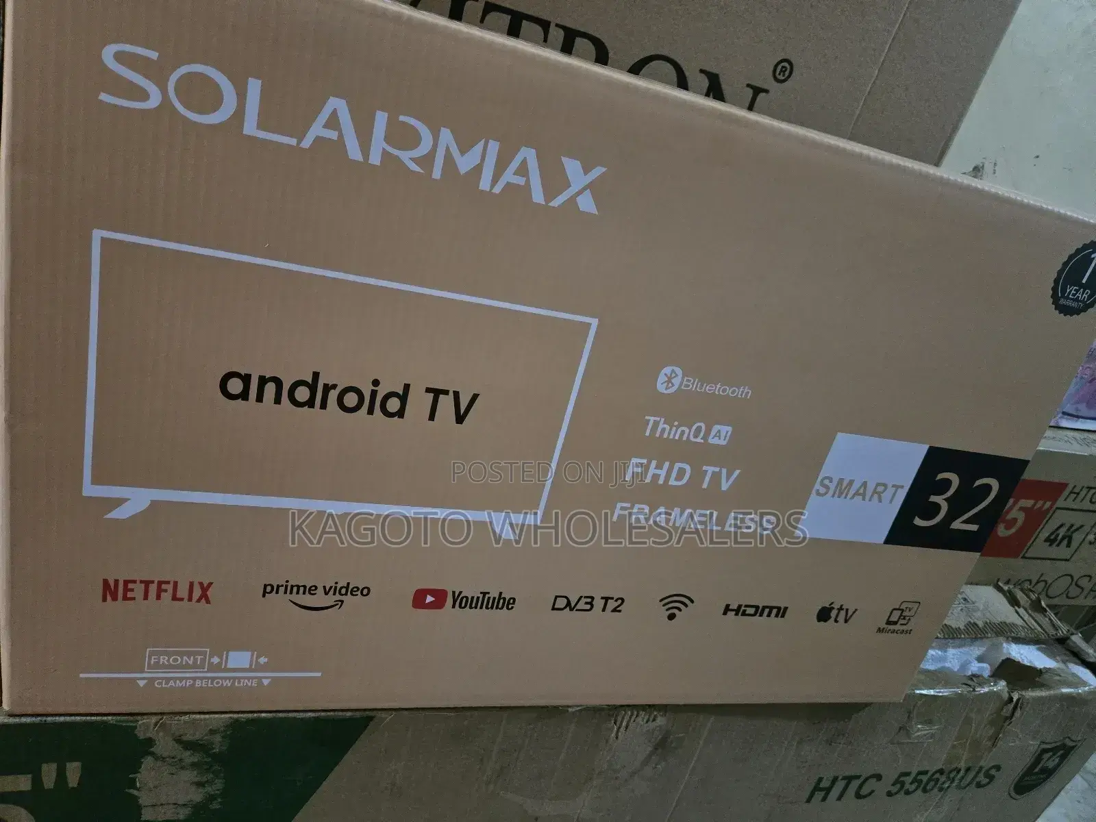 32inches Smart Android Tv Solarmax
