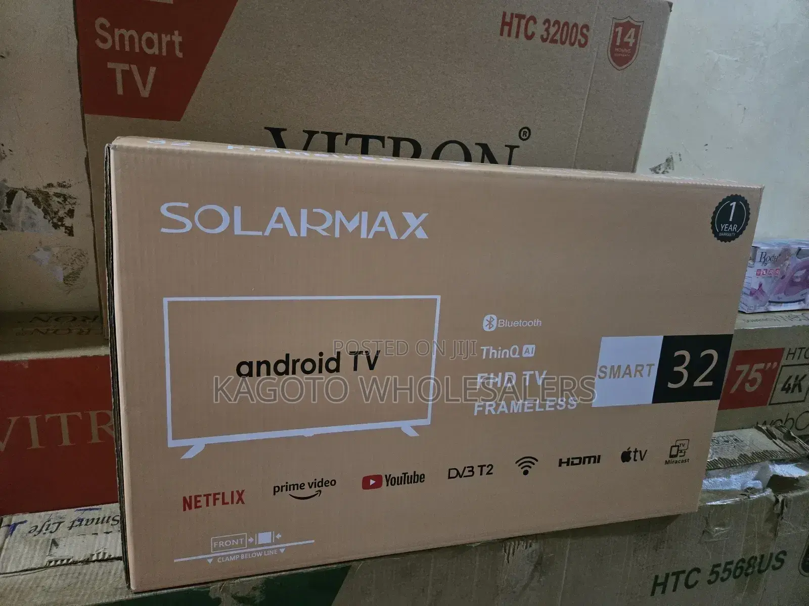 32inches Smart Android Tv Solarmax