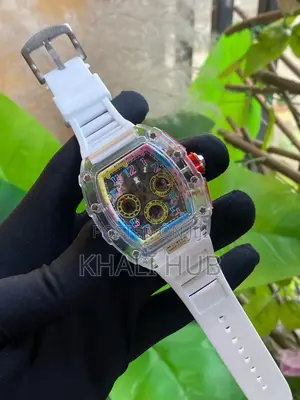 Trasparent Quartz Luxury Richard Mille Watch