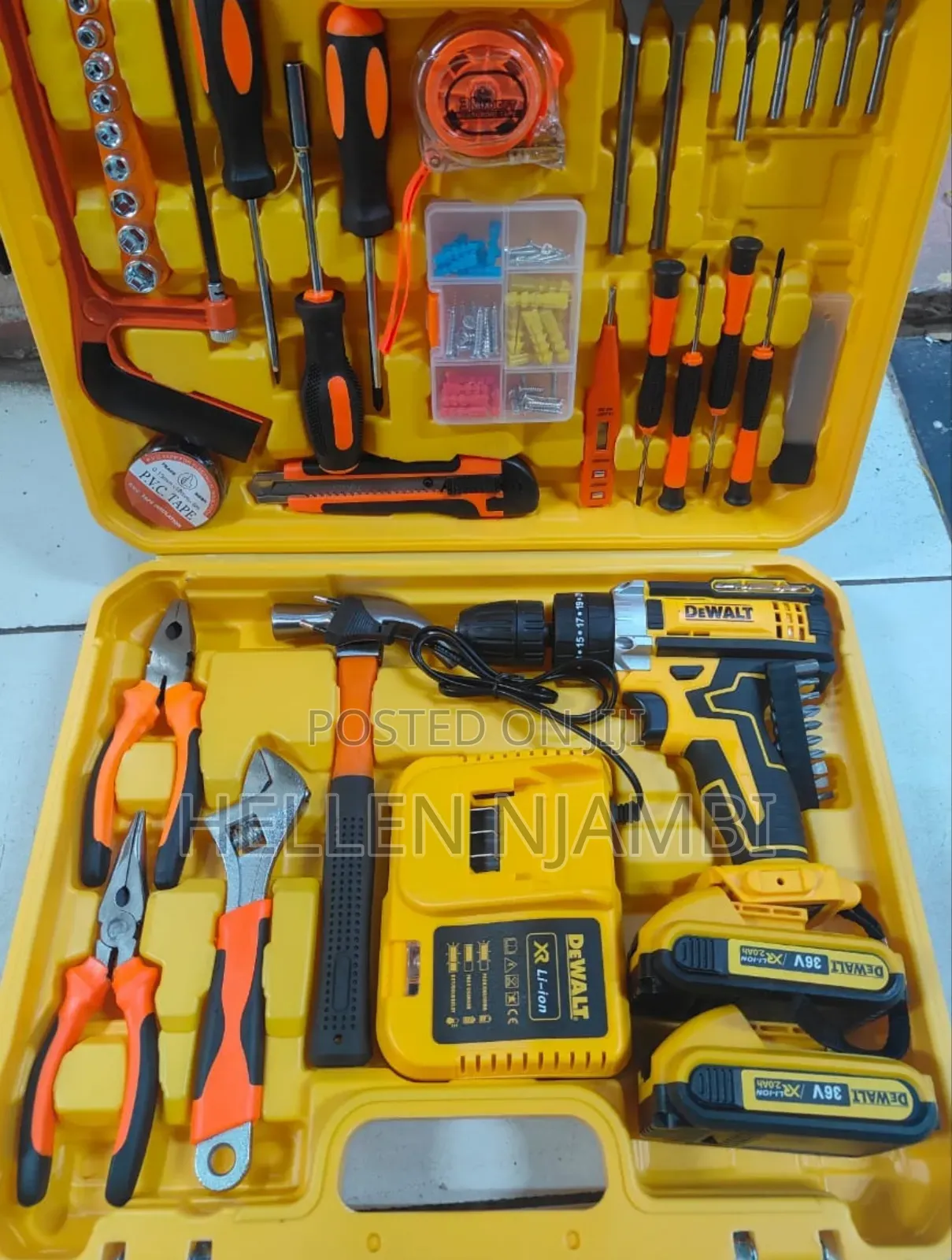 Dewalt Cordless Drill Set 36v