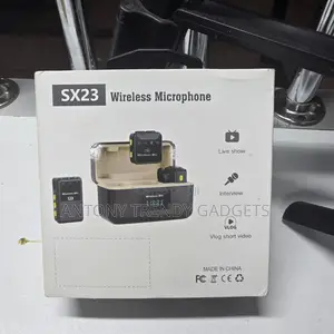 Sx23 Wireless Lavalier – Dual Mic Set With Led Display