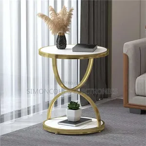 2 Tier Tempered Glass Side Table