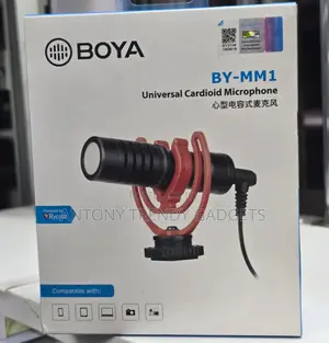 Boya Universal Mic – Compact Directional Microphone By-mm1
