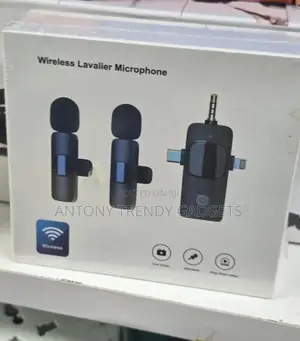 Wireless Lapel Mic Set – Lightning/Type-c/Aux Compatible