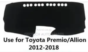 Toyota Premio/Allion Dashboard Covers