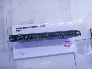 DBX Stereo Crossover Plus Subwoofer