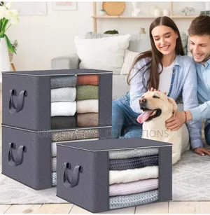 60l Large Nonwovens Fabric Organizer Bags