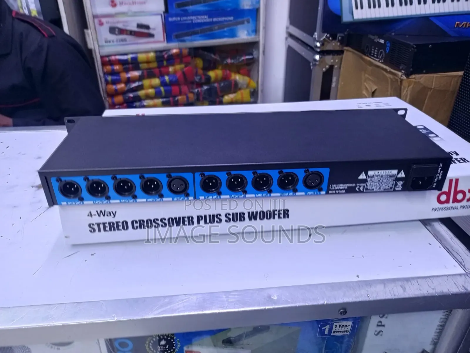 DBX 366xl ( 4 Way Crossover)