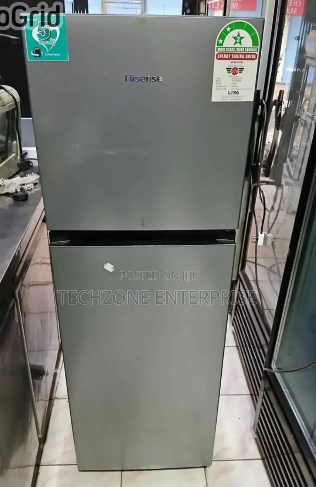 Hisense Ref120dr 120 Litres Double Door Refrigerator