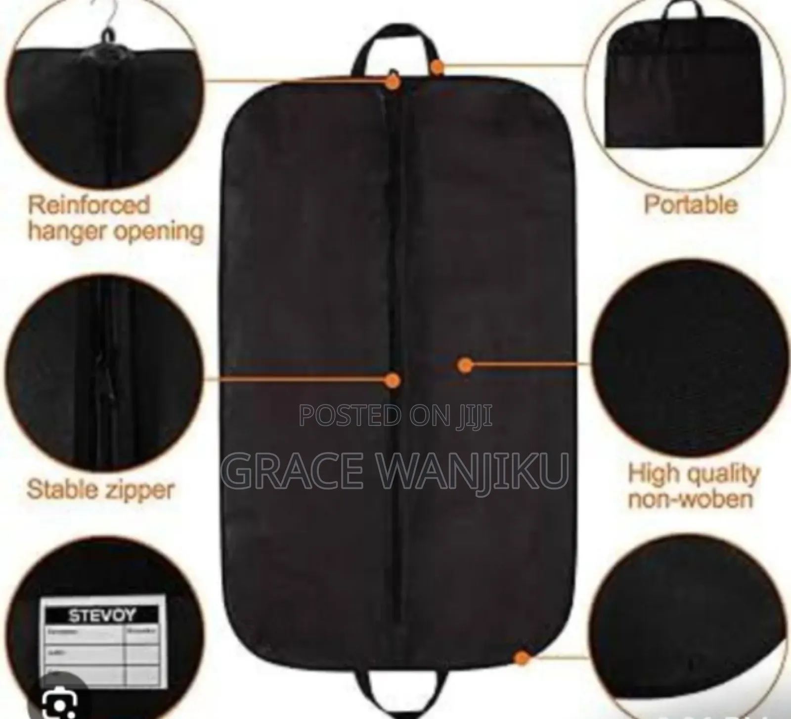 Waterproof Dustproof Strong Fabric Suit Bag