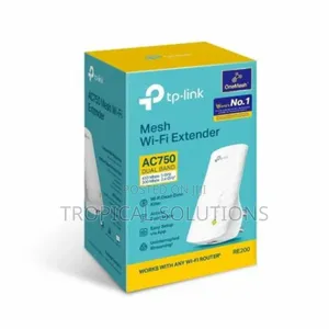 Tp-Link Ac750 Mesh Wireless N Wall Plugged Tl-Re200