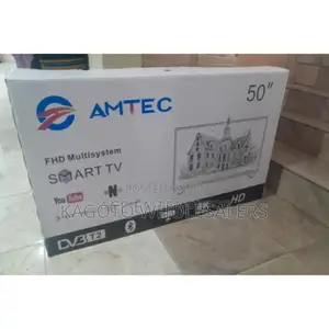 With Bluetooth, Amtec 50inches Smart Tv. Smart Tv