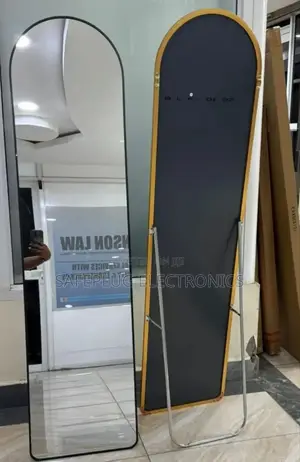Arched Aluminum Alloy Full Length Dressing Mirrors, 41cm