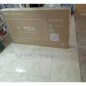  Clarity Video Resolution, TCL 55" Inches Smart Tv