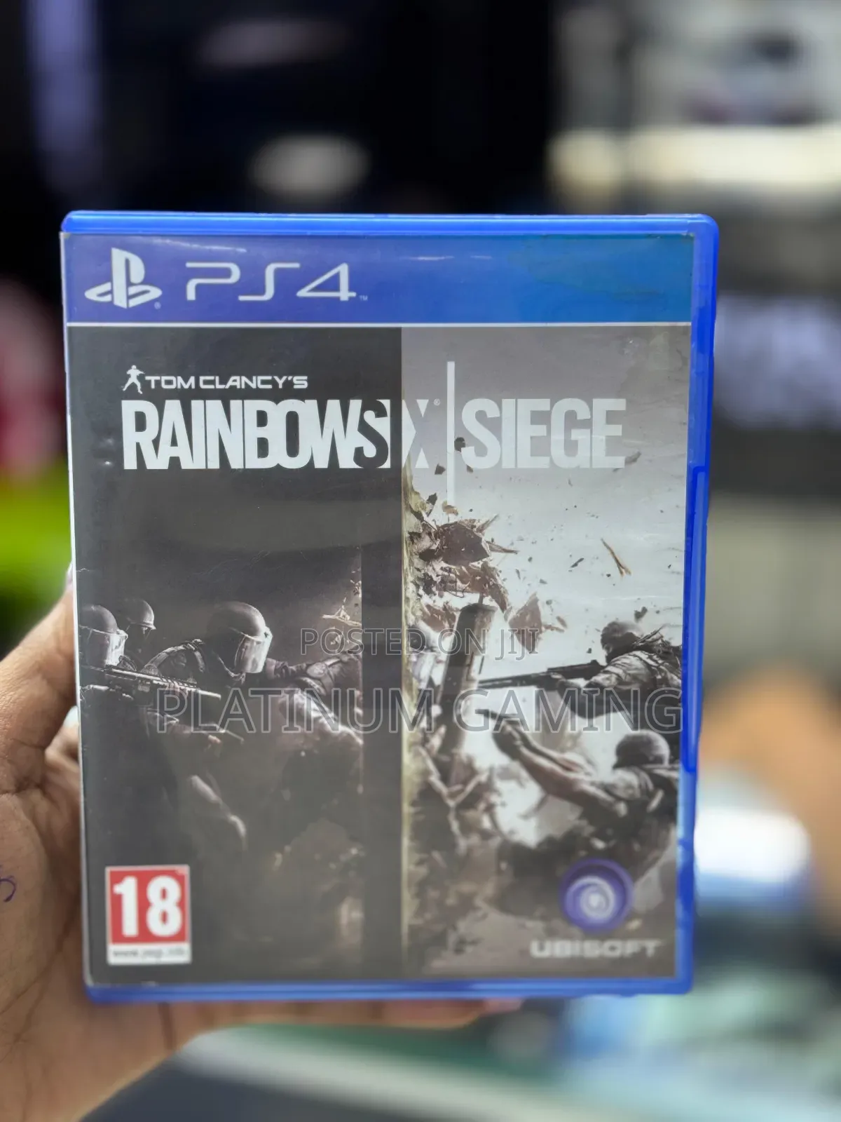 Used Tom Clacy's Rainbow Six Siege Ps4