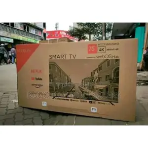Pay on Delivery. Clarity Vitron 75inches Smart Tv