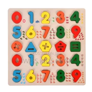 Wooden Numbers Learning Toys