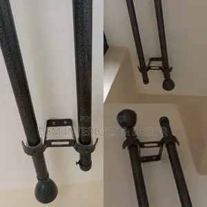 Silver Coated Curtain Rods in Jua Kali Category