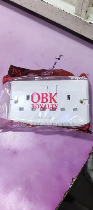 Obk 13a Twin/Double Socket