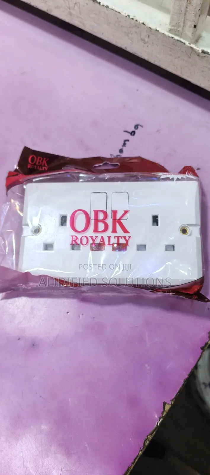 Obk 13a Twin/Double Socket