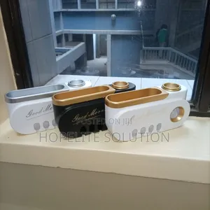 Classy Unique Good Morning Toothpaste and Toothbrush Holder