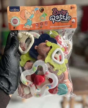Baby Rattles and Teethers Set