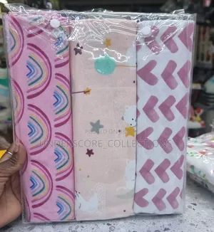 3 Piece Big Flannel Blanket for Babies