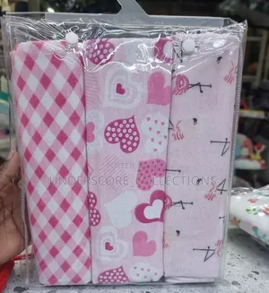 3 Piece Big Flannel Blanket for Babies