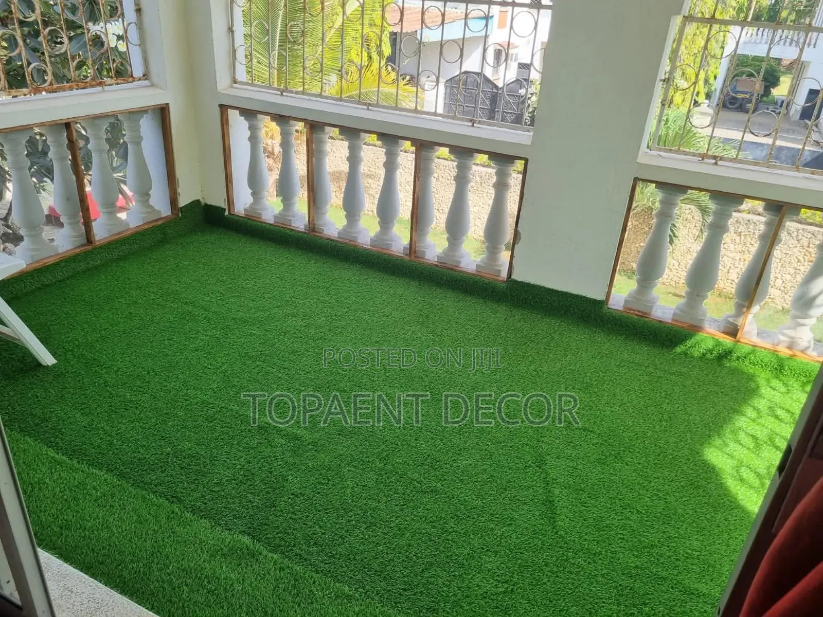 Artificial Green 10mm Thick Grass Carpet