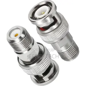 BNC Male to F Female Coax Connector Coupler
