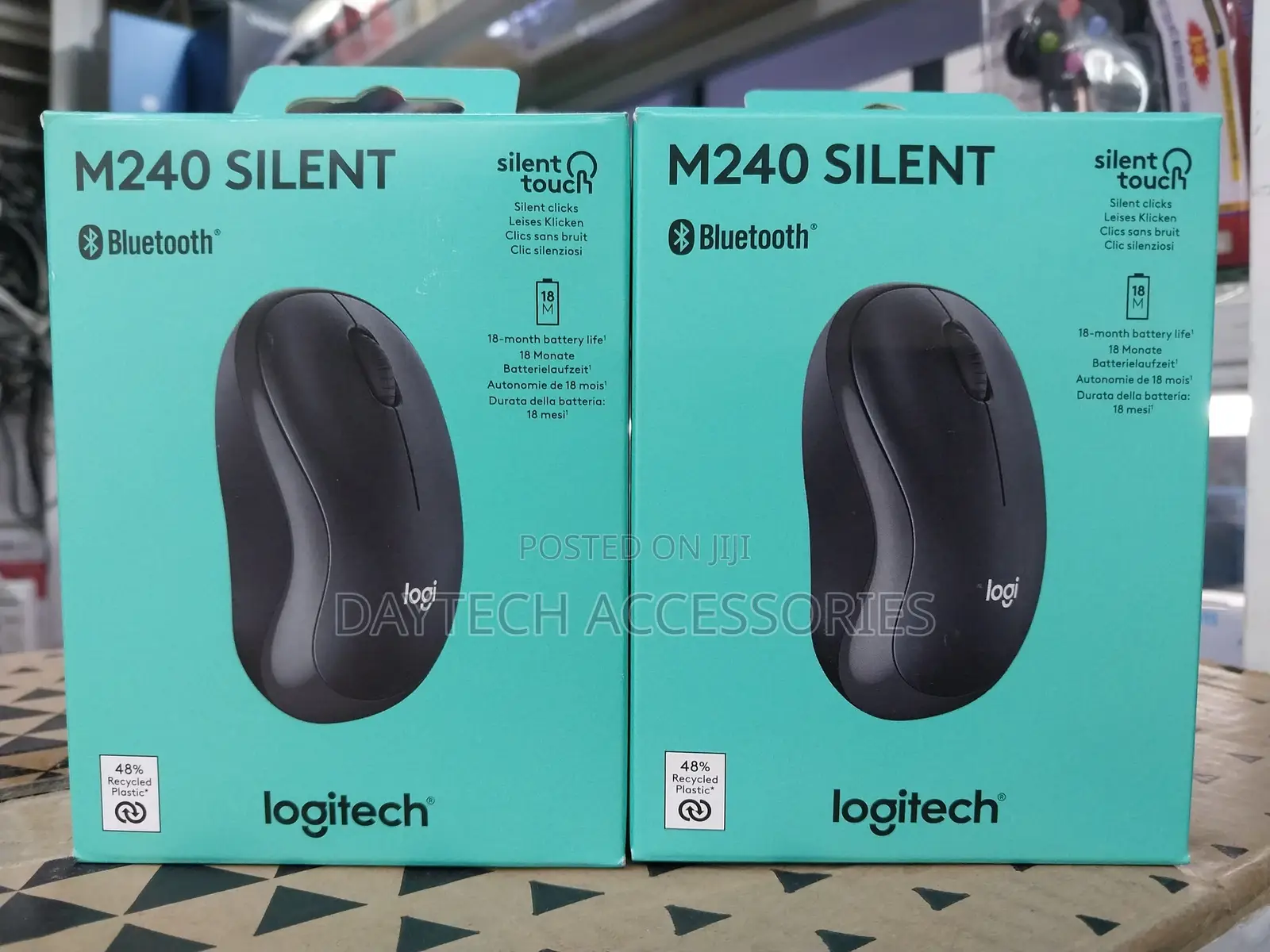 Logitech M240 Silent Bluetooth Mouse.