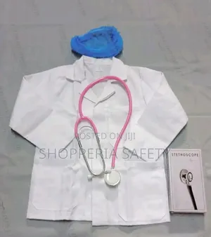 Dustcoat Plus Stethoscope for Doctors Career Day