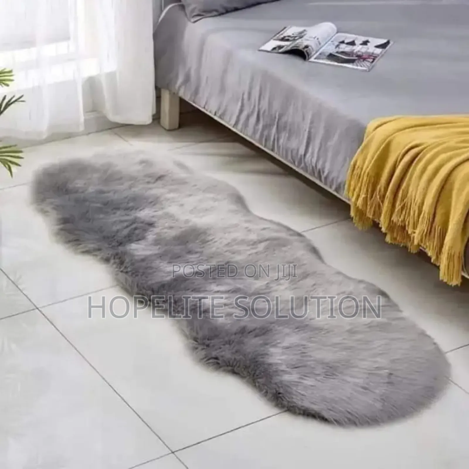 Fluffy Bedside/Dashboard Mat