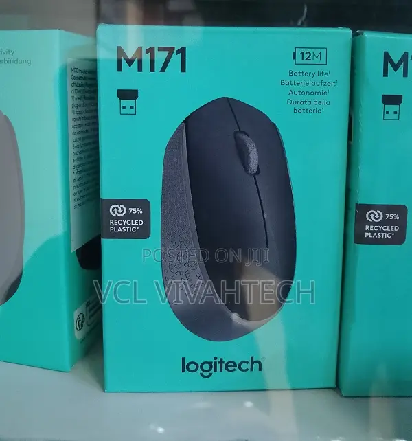 Logitech Wireless Optical Mouse M171 Grey