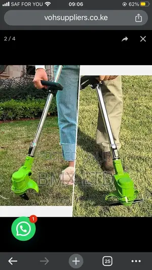 Effortless Lawn Care: Cordless Lithium Mower