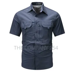 Quality Original Spandex Short Sleeved Collar Shirts