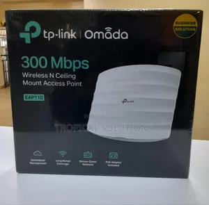 Tp-Link 300mbos Ceiling Mount Access Point Tl-Eap110