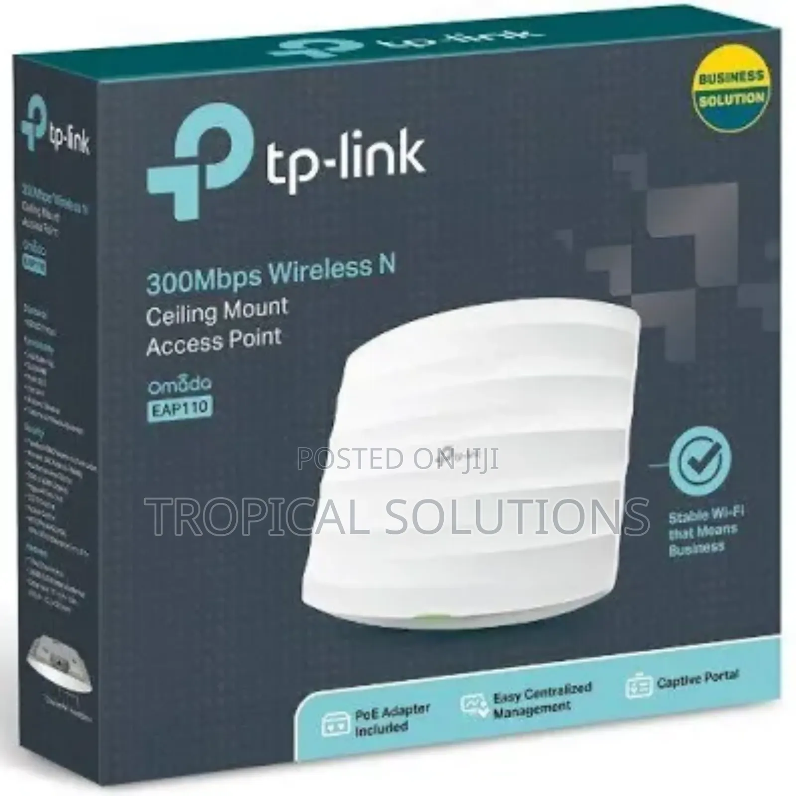 Tp-Link 300mbos Ceiling Mount Access Point Tl-Eap110