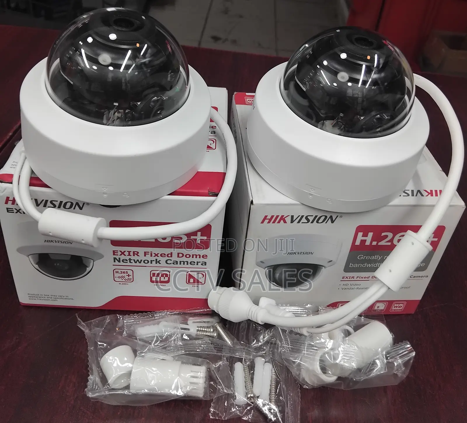 H.265+ Exir Fixed Dome Network Camera